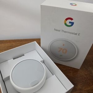 Google Nest Thermostat E Eco Friendly Programable Learning Smart Home Wifi